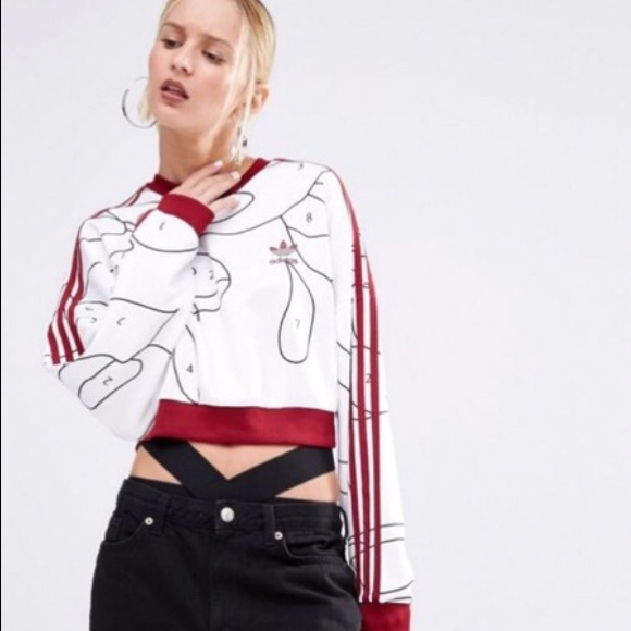 adidas Sweaters - ❤️ Rare Adidas x Rita Ora Cropped Sweatshirt